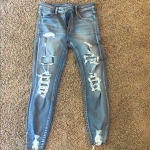 American eagle hi rise jegging